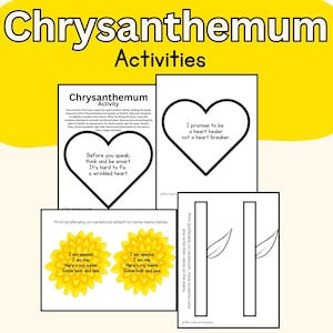 Chrysanthemum activities, Social Emotional