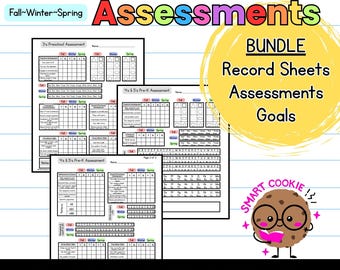 Assessments for Preschool aged students 3 to 5 yrs old