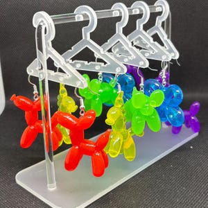 Squishy Balloon Animal Earrings (Pairs)