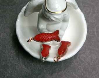 Retro Fish Candy Charm, Nostalgic Jewelry, 80s and 90s Kids