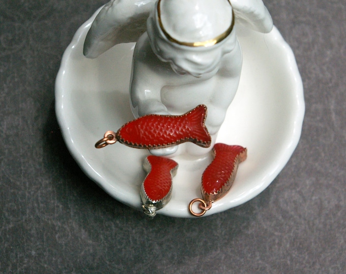 Retro Fish Candy Charm, Nostalgic Jewelry, 80s and 90s Kids
