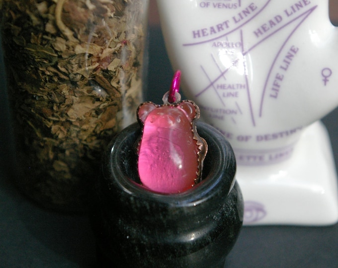 Upcycled Candy Bear Charm, Nostalgic Jewelry, 80s and 90s Kids