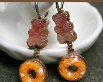 Kidcore Earrings, Sugar Bear Candy, Fruity O Cereal, Weird Retro 90s Vibes