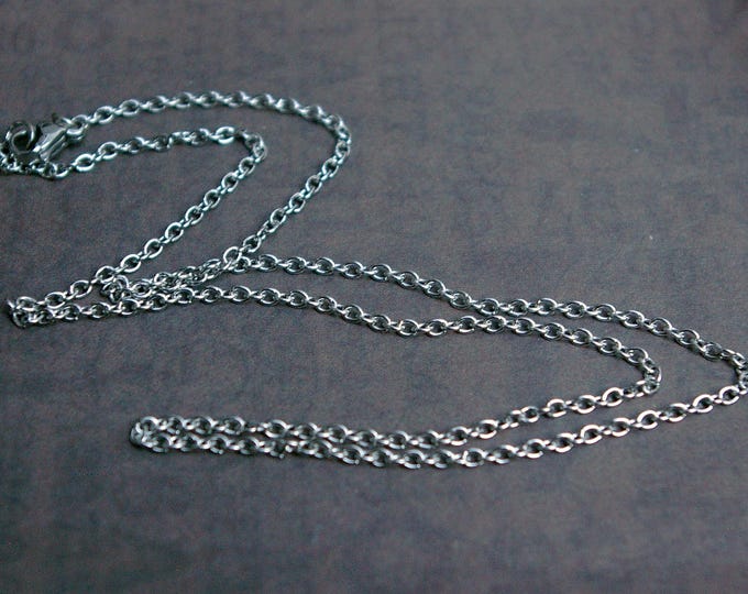 Stainless Steel Chain, ADD ON for Charms