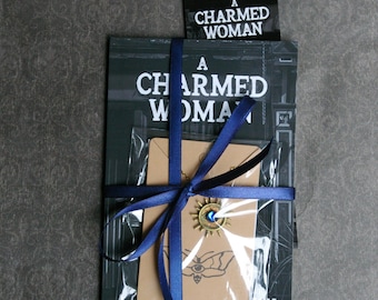 Magic Realism Short Story, Mini Book, A Charmed Woman, All Seeing Eye Charm