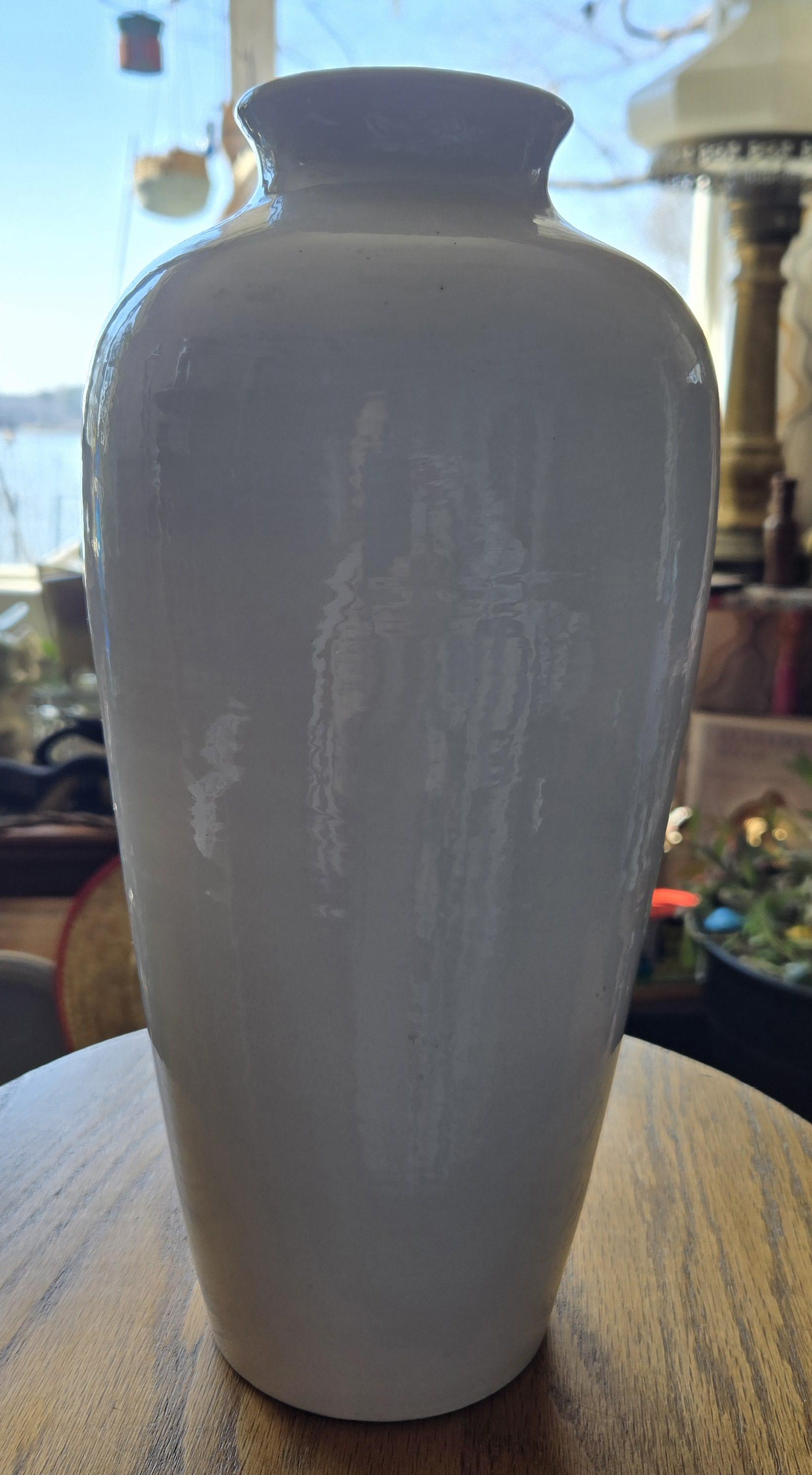 ヴィンテージ 12 インチ イタリア製 手描き花柄陶器花瓶 桜 - Etsy 日本