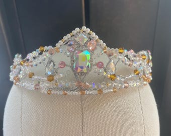 Pearl and Iridescent Crown for Ballet - Sugarplum, La Bayadere, Paquita