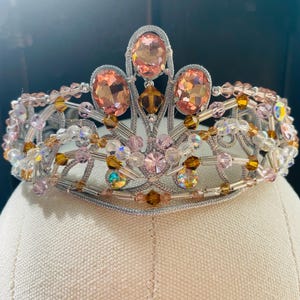Pink + Orange Ballet Tiara/Headpiece- Silver Fairy/Sleeping/Aurora/Nutcracker/Raymonda/Talisman/Sugar Pulm Fairy/Gulnara/Medora/Gamzatti