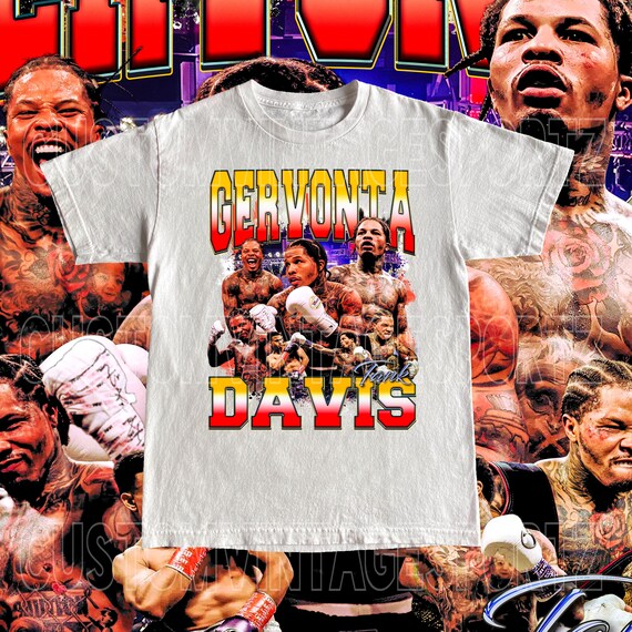 Gervonta Davis Tee - Tank Fighter Boxer Custom Vintage Design High