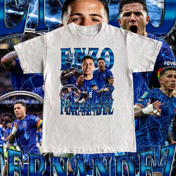 Vintage Enzo Fernández Shirt - Custom Vintage Design High Quality