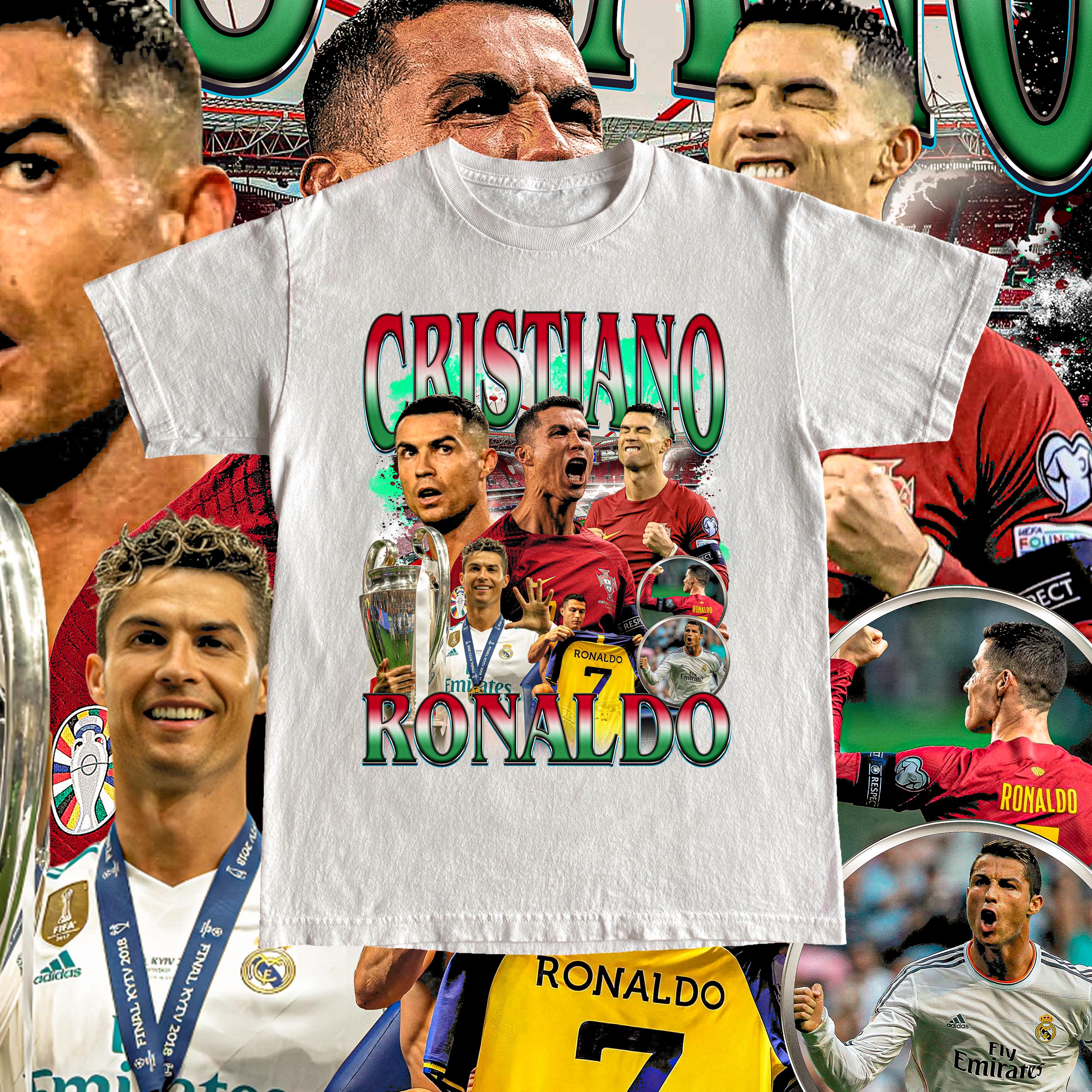 ヴィンテージ クリスティアーノ・ロナウド シャツ - サッカー