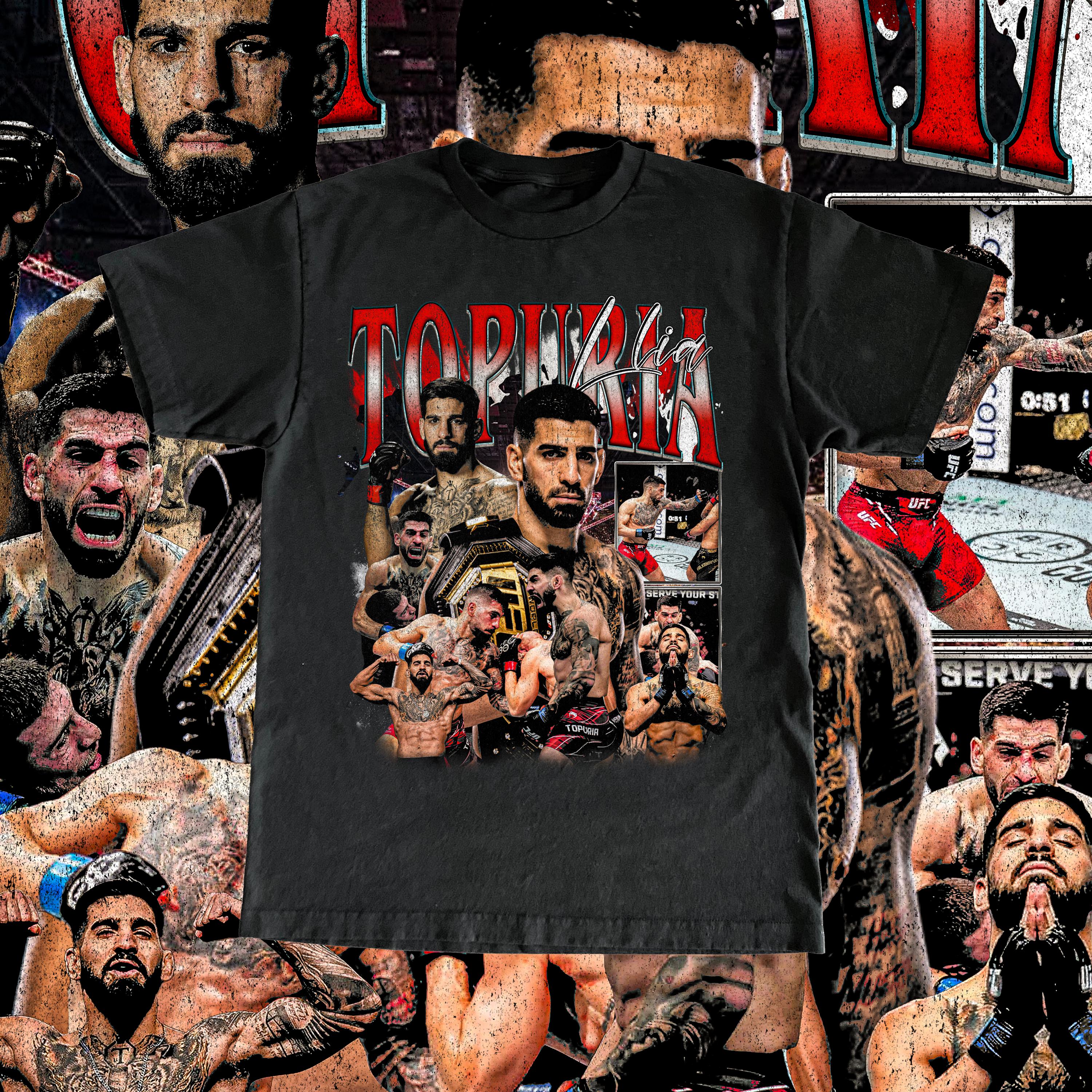 Ilia Topuria High Quality T Shirt - UFC Fan El Matador Custom