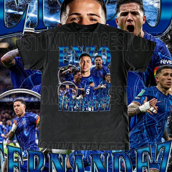 Vintage Enzo Fernández Shirt - Custom Vintage Design High Quality