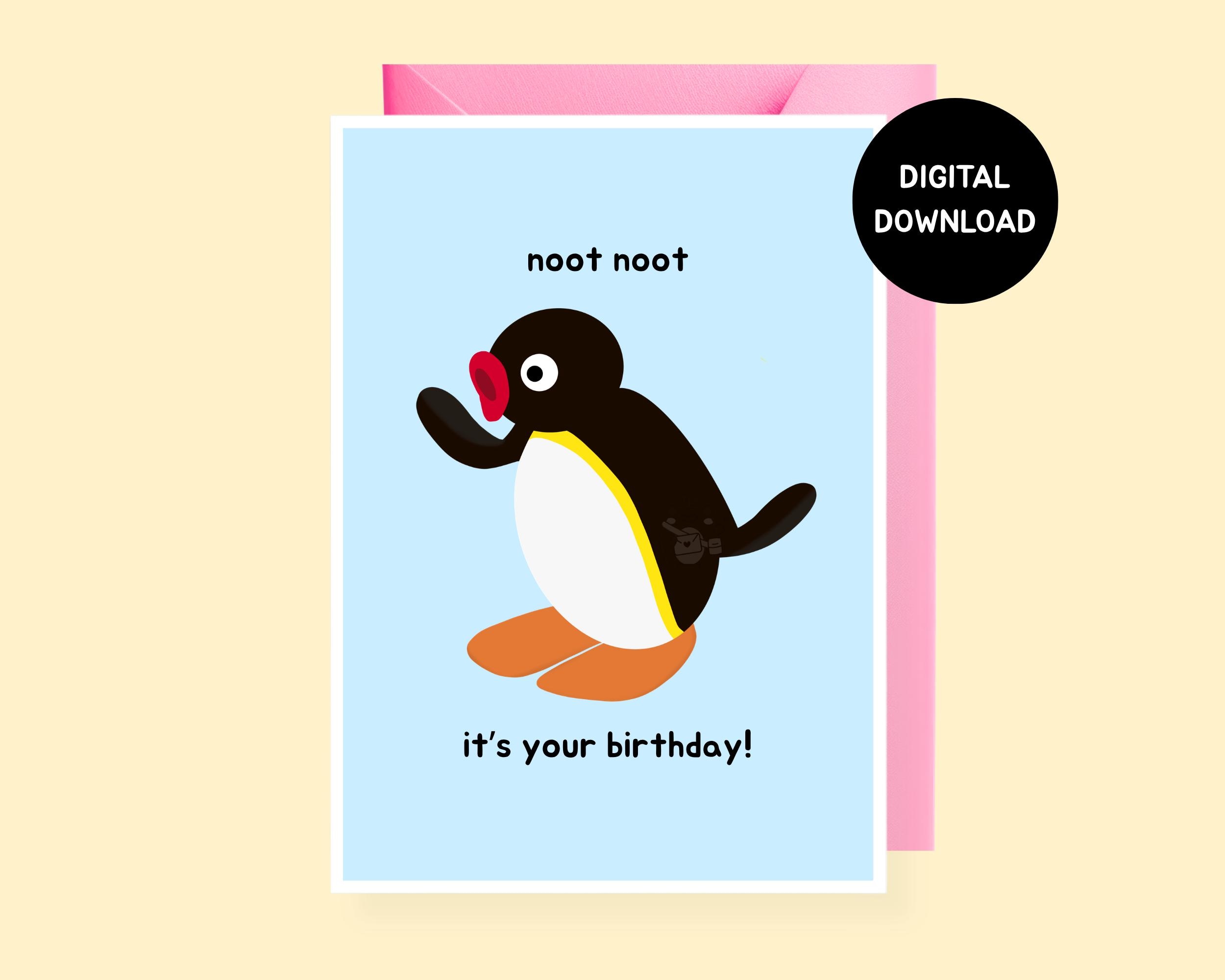 Pingu birthday - Etsy 日本