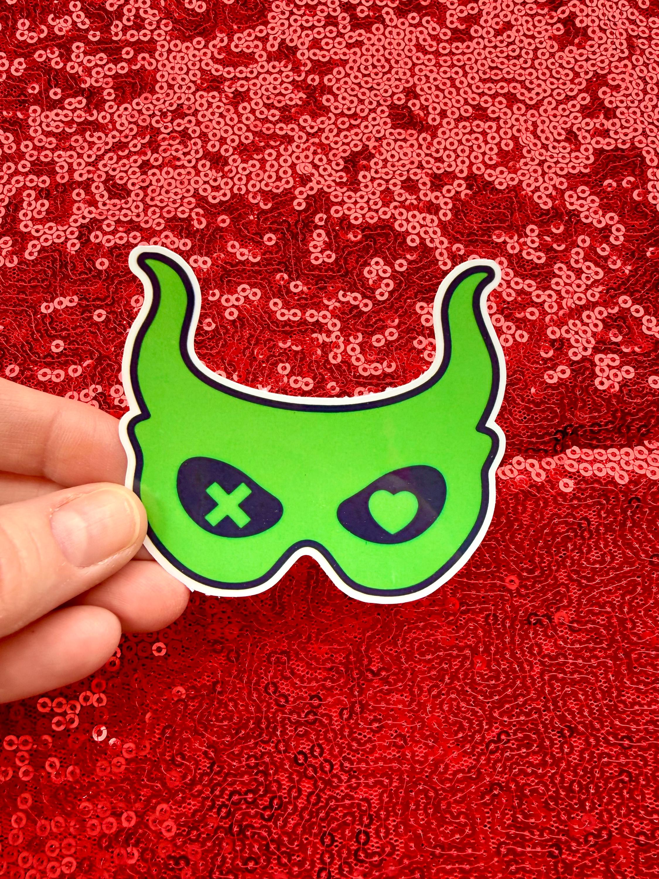Mask Tok Masktok Sticker | Waterproof Vinyl Decal for Dark Romance Readers - Etsy