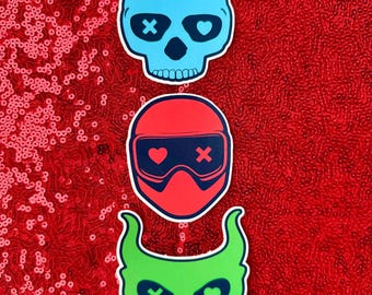 Masktok Sticker | Waterproof Vinyl Decal for Dark Romance Readers
