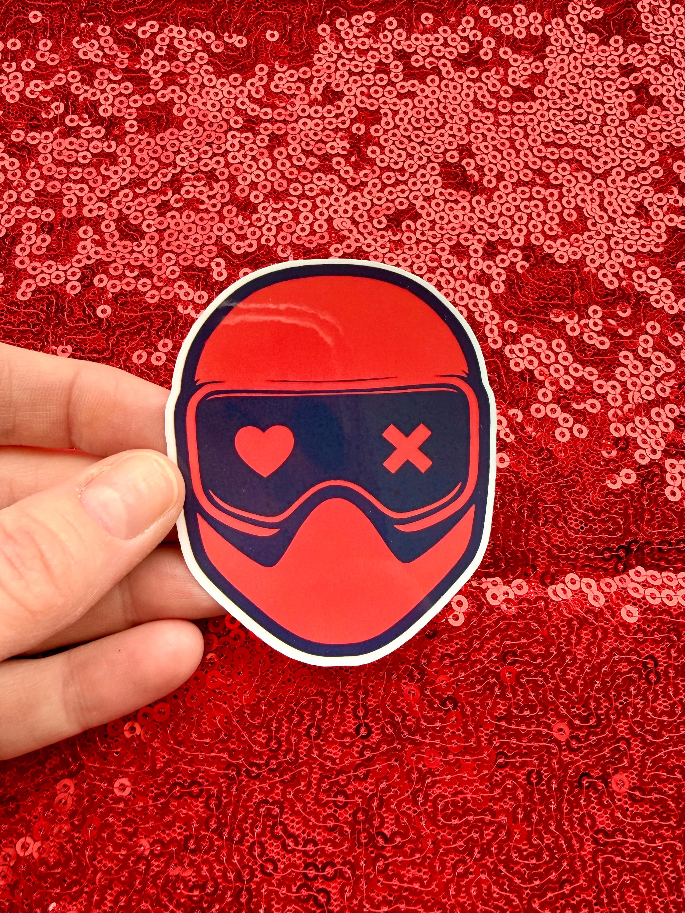 Mask Tok Masktok Sticker | Waterproof Vinyl Decal for Dark Romance Readers - Etsy