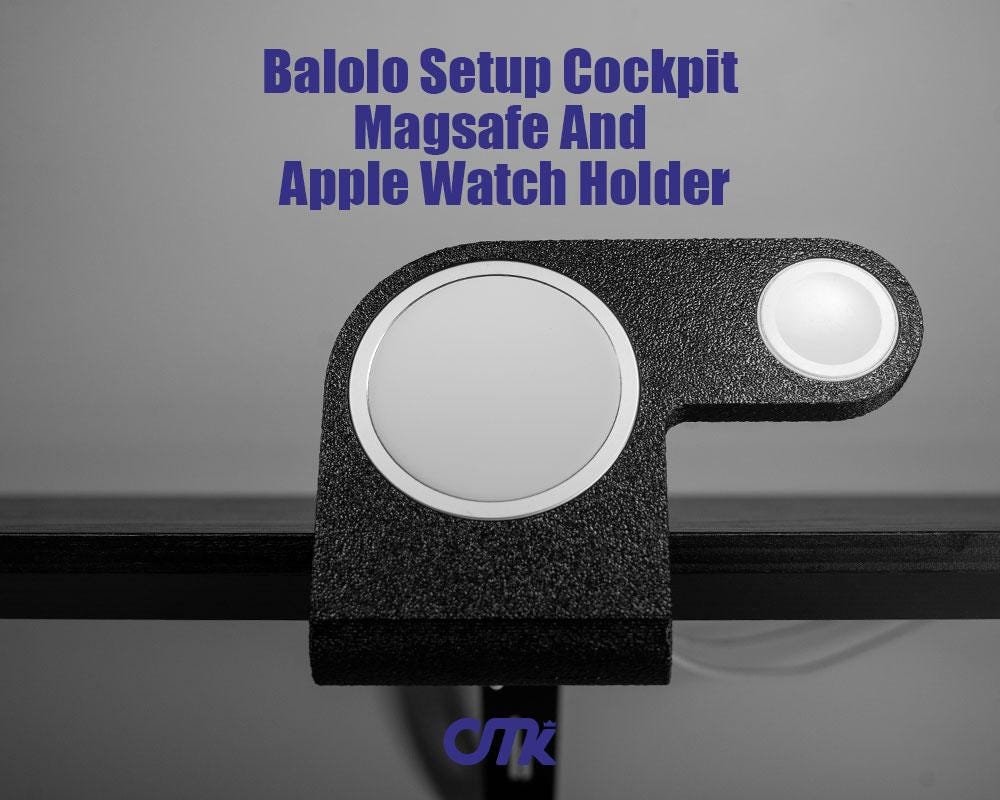 MagSafe und Apple Watch Halter für Balolo Aufbau Schreibtisch Regal