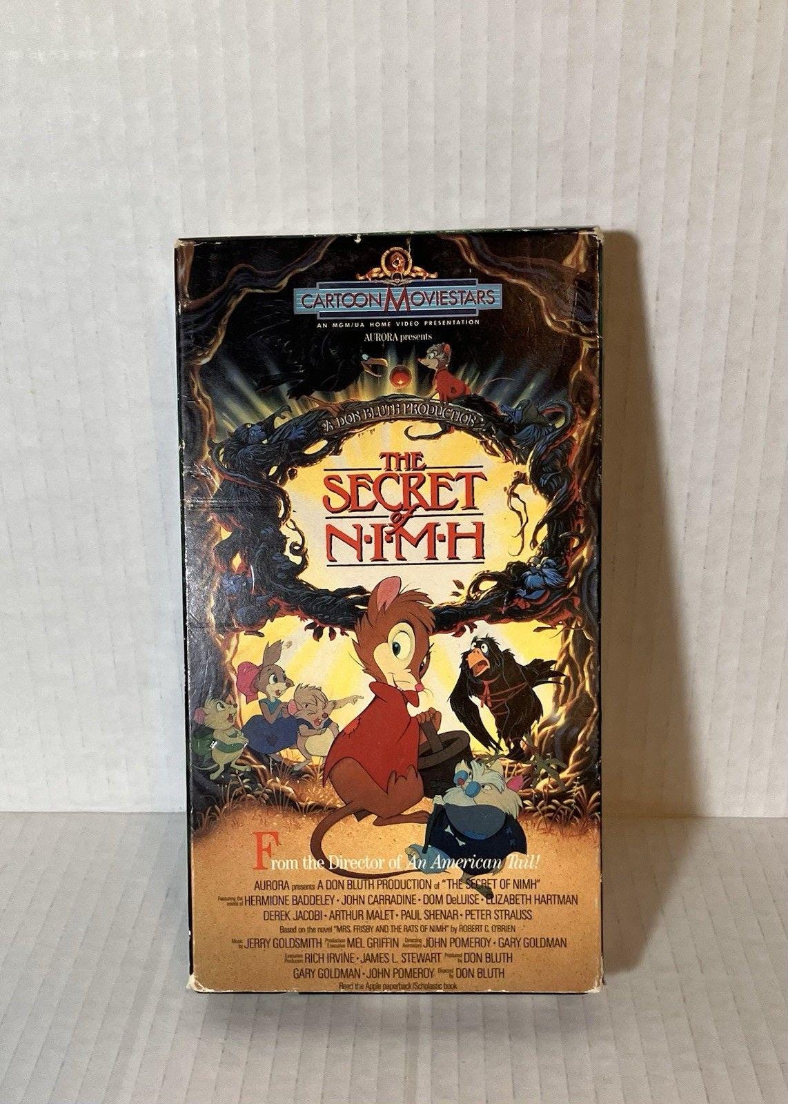 Rare the Secret of Nimh 1982 Release VHS 1988 Tested - Etsy