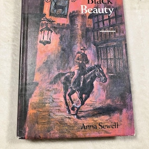 Black Beauty, version intégrale d&#39;Anna Sewell, couverture rigide, millésime 1965 illustré