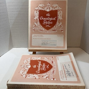 Vintage 1979 Year Everton&#39;s Genealogical Helper Magazines Family History