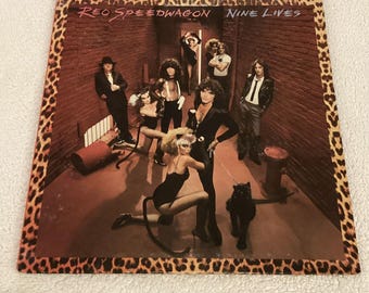 REO Speedwagon Nine Lives FE 35988 LP Vinyl Record Album Epic Records 1979