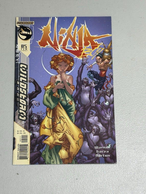 NINJA BOY #5 Wildstorm Comics 2002 - Etsy