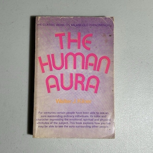 L'aura umana di Walter Kilner 1965 Brossura Prima edizione Misticismo