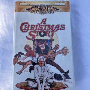 New A Christmas Story Clamshell VHS - 1983/1998 - Sealed w/ Spider