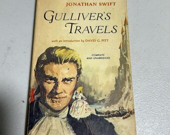 Gulliver's Travels by Jonathan Swift 1963 Paperback Classic Novel