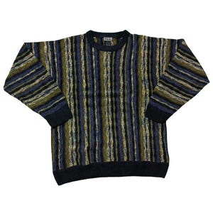 ヴィンテージ 90 年代 Coogi Australia Biggie Smalls 抽象柄