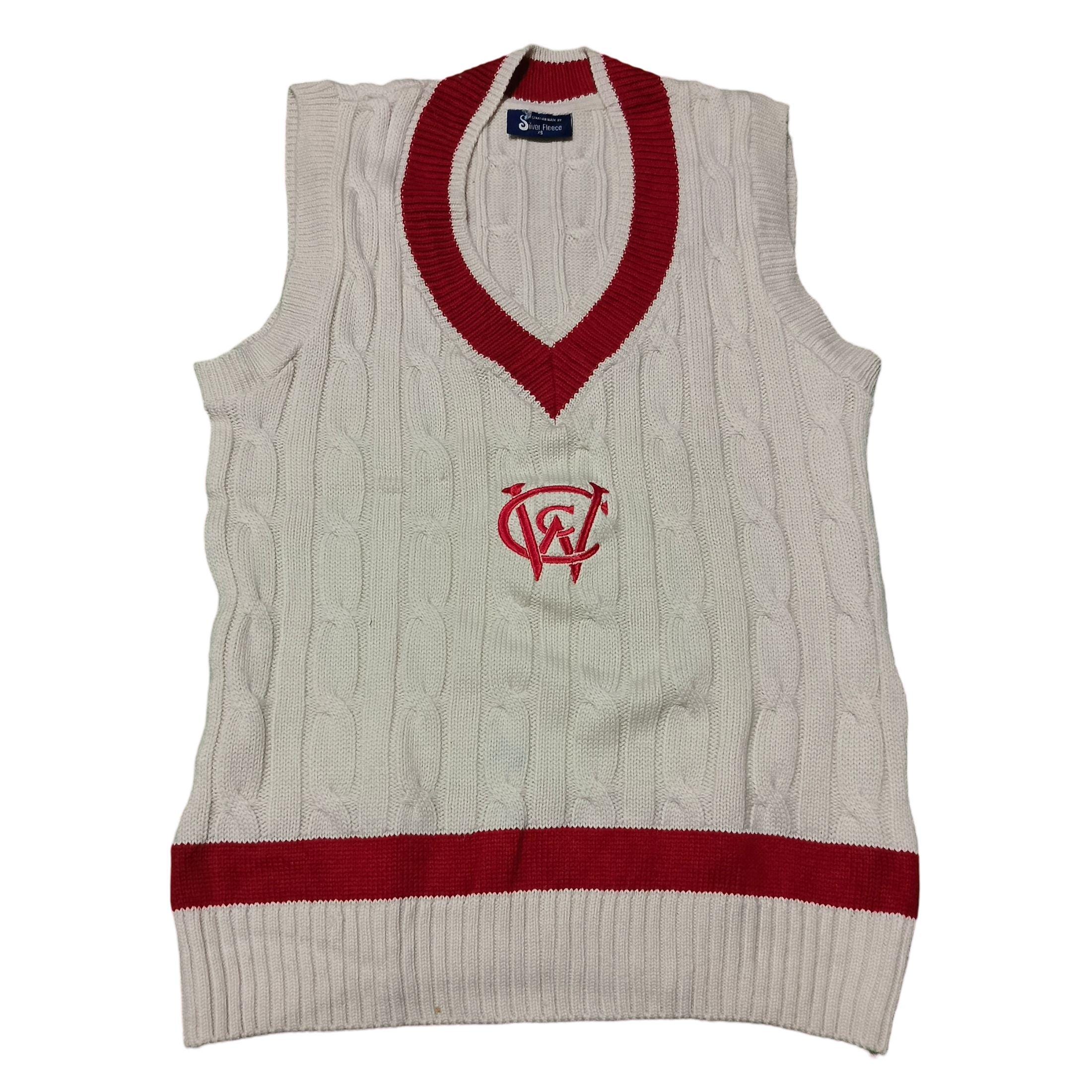Sleeveless Sweater Pakistan Cricket Sweater Buy White Cricket