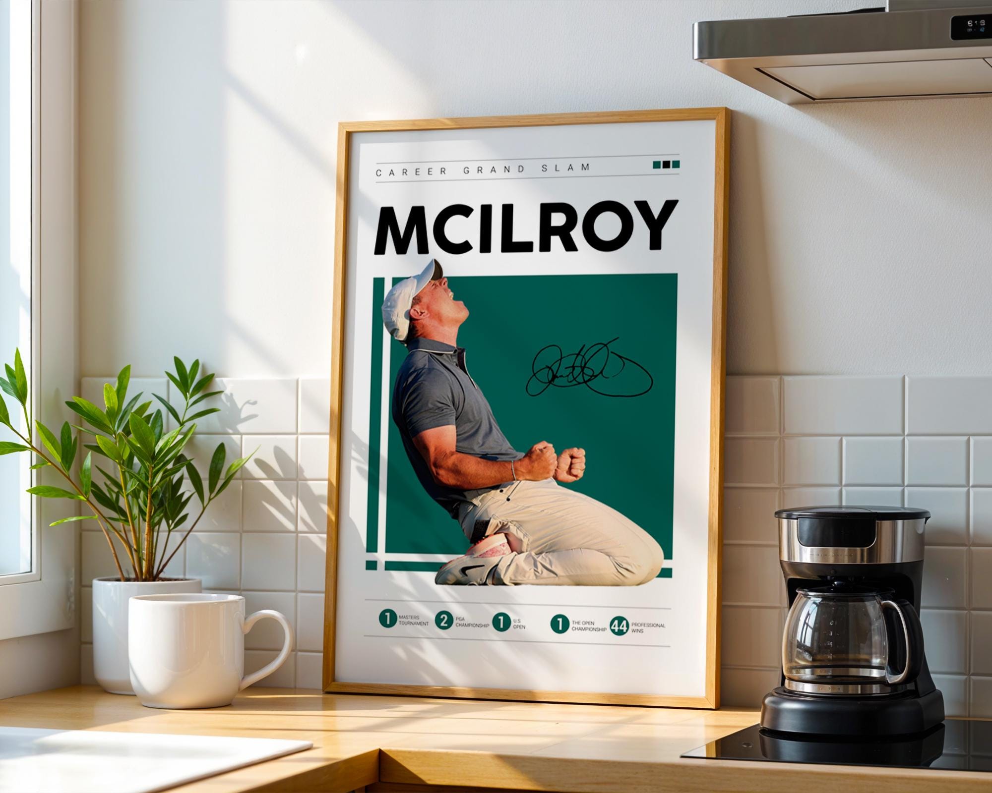 マスターズ ポスター タイガーウッズ ダスティンジョンソン 非売品 Tiger woods poster - Etsy 日本