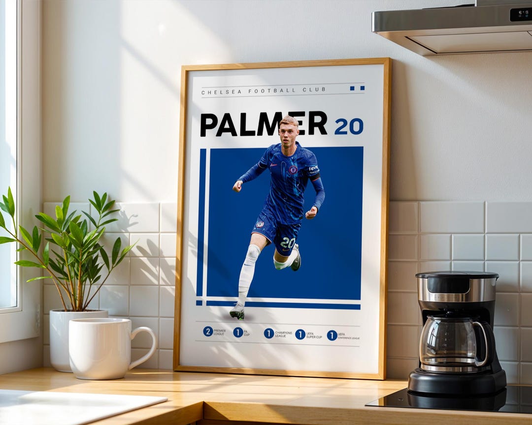 Cole Palmer Poster: Chelsea Football Art Print (digital Download) - Etsy