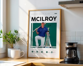 Rory McIlroy Golf Poster: Sports Wall Art (Digital Download)