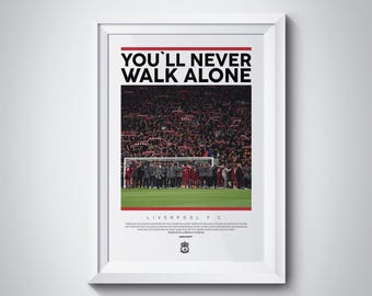 Liverpool FC Poster: Soccer Wall Art Gift (Digital Download)
