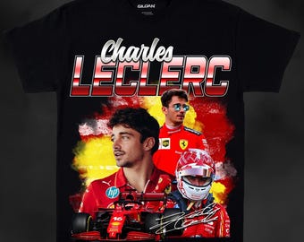 Charles Leclerc PNG High Quality | T Shirt Design | Digital Download
