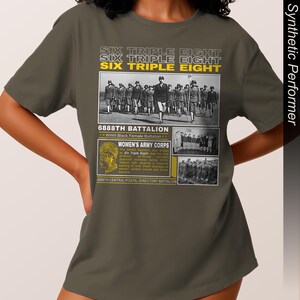 Female Veteran Shirt 6888th Postal Battalion WWII Black Women Army Veteran Gifts Black History Month African American