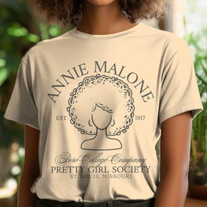 Black Business Pioneer T-Shirt - Annie Malone Heritage Design