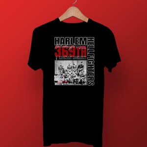 Harlem Hellfighters Shirt, Army Veteran Gifts, 369th Infantry Black Military History immagine 5