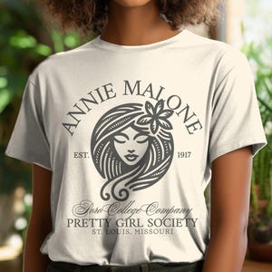 Black Hair Movement Shirt: Annie Malone Tribute (Unisex Tee) Natural