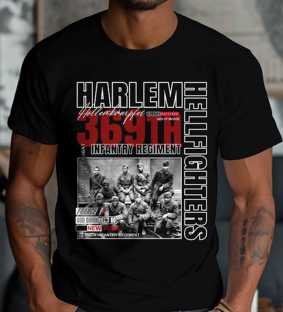 Harlem Hellfighters Shirt, Army Veteran Gifts, 369th Infantry Black Military History