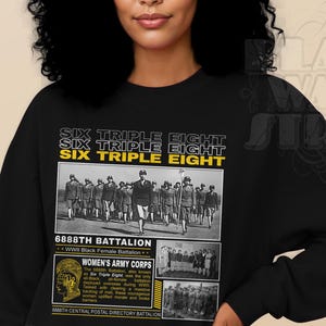 Empowerment Art | Black Women Heroes of WWII | Six Triple Eight | 6888th Battalion Trailblazers | Unsung Heroes | Charity Adams Tribute