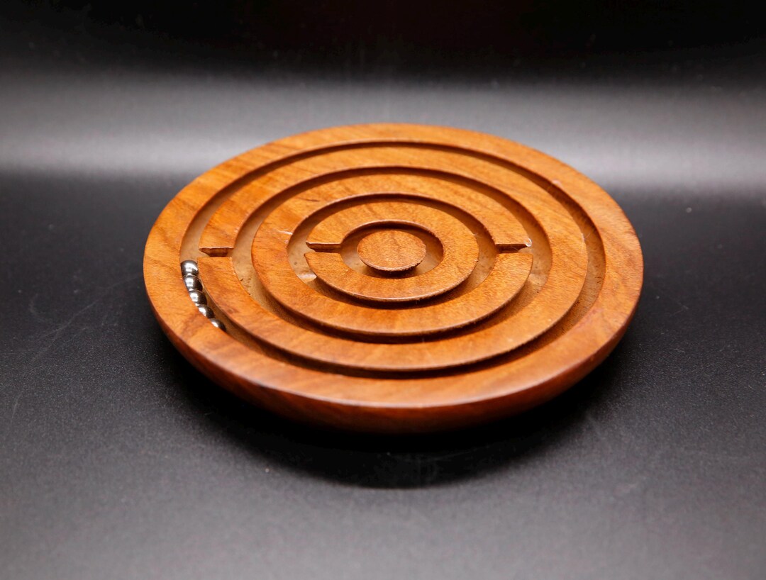 Ball In A Maze Puzzle Board Game Wooden (Large
