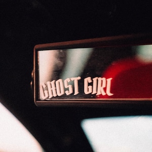 Ghost Girl. XL Rear Window, Lower Banner, Small Sticker. Japanese JDM car decal, JDM sticker. Car Graphic.