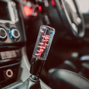 Cherry Blossom Acrylic Shift Knob | JDM Sakura Flower Gear Knob