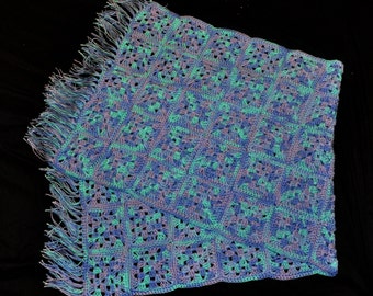 Granny Shawl Crochet Pattern