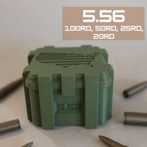 Ammo box Ammo crate ammo storage case groomsman gift for him gift for hunter hunting gear hunting accessories tactical accessories