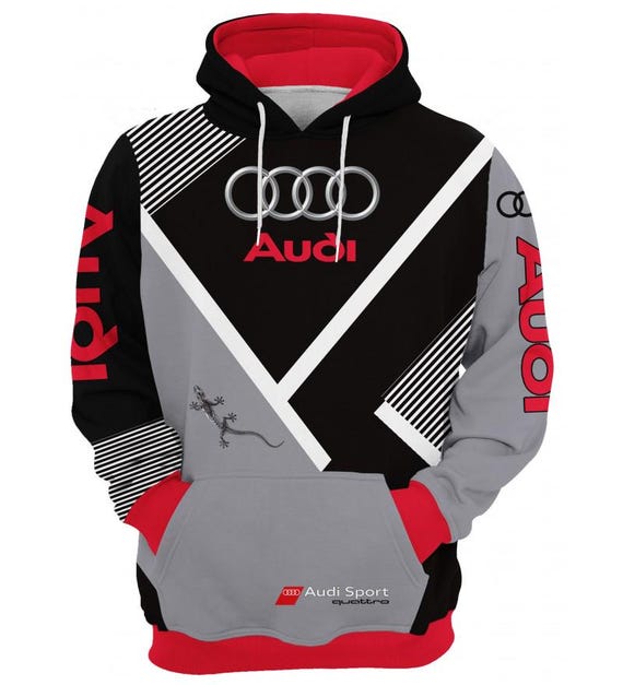 Men s Audi Hoodie Men s Sweatshirt Perfect Gift for Audi Fans Etsy