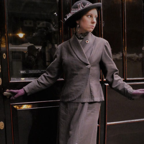 Edwardian Walking Suit 1910s Ladies 